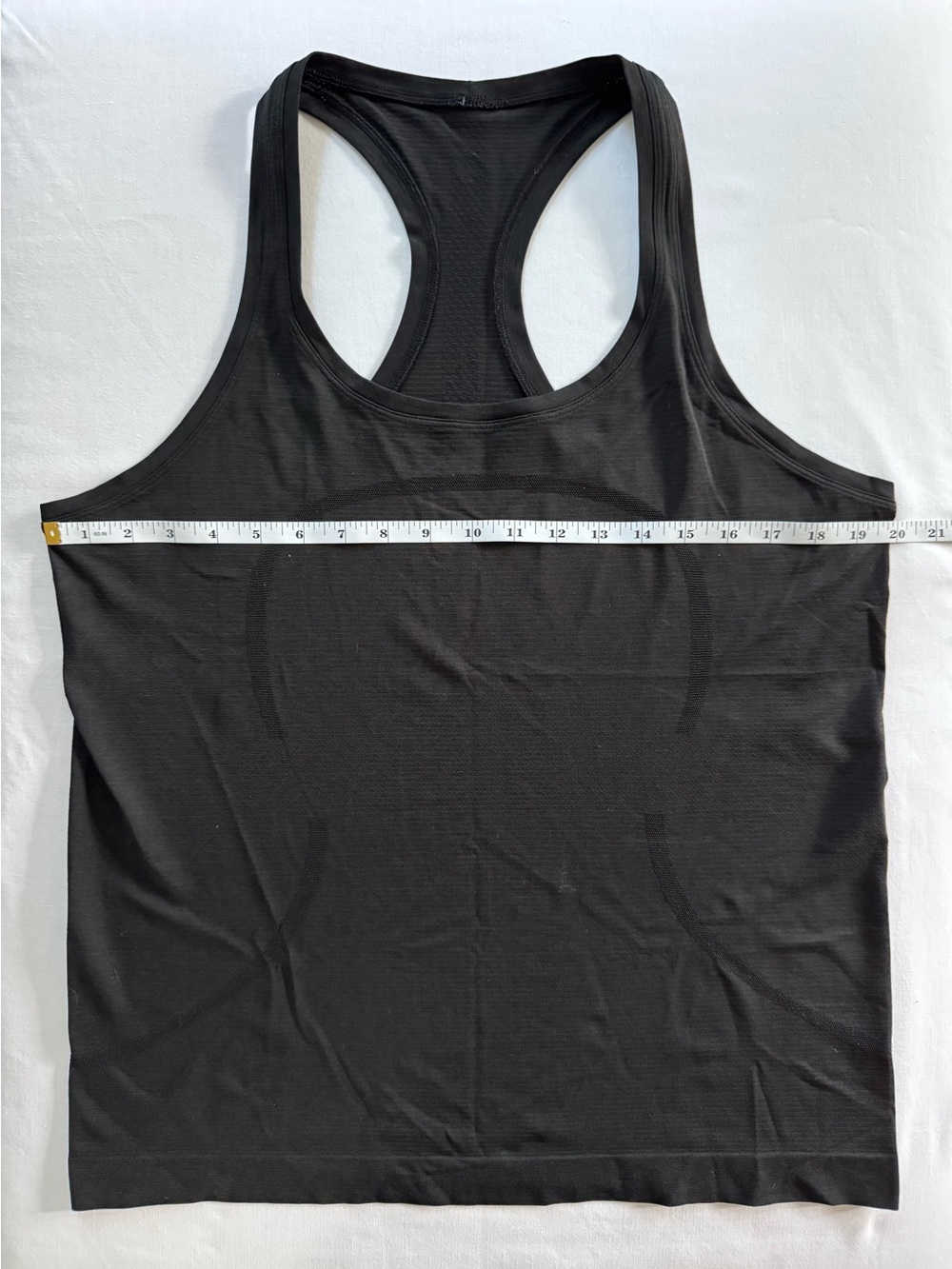 Lululemon Swiftly Tech Racerback Tank Top, Black, Size 12 - Picture 4 of 7